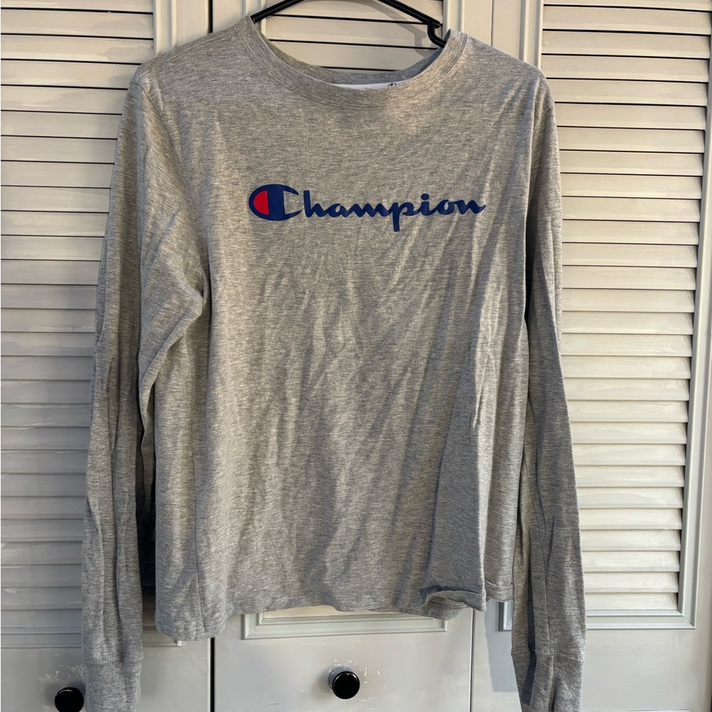 Grey champion t shirt